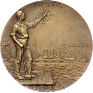 Austria-Hungary, Medal 1907, Hans Schäfer
