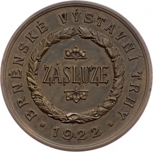Czechoslovakia, Medal 1922, Mach