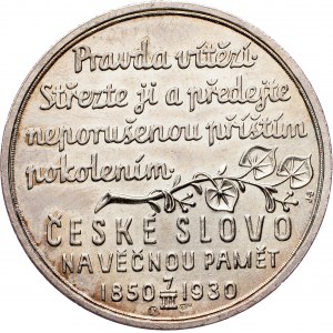 Czechoslovakia, Medal 1930, O. Španiel