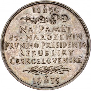 Czechoslovakia, Medal 1935, Španiel