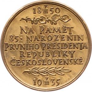 Czechoslovakia, Medal 1935, O. Španiel