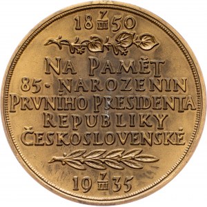 Czechoslovakia, Medal 1935, O. Španiel