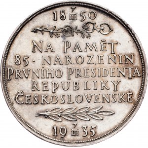 Tschechoslowakei, Medaille 1935, O. Španiel