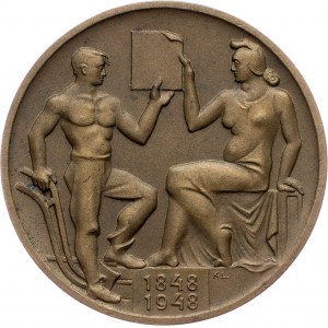 Czechoslovakia, Medal 1948, K. Lidický