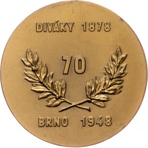 Tschechoslowakei, Medaille 1948, M. Láska
