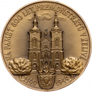 Tschechoslowakei, Medaille 1949, A. Peter