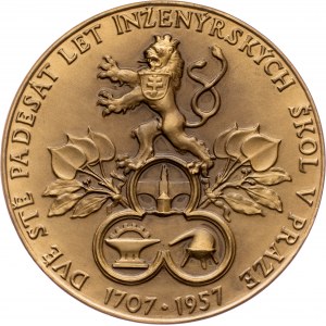 Czechoslovakia, Medal 1957, J.T. Fischer