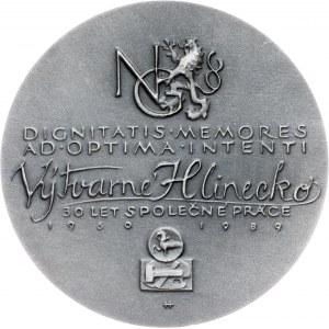 Czechoslovakia, Medal 1989, Harcuba