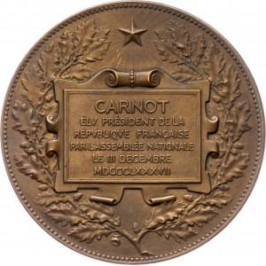 France, Medal 1887, A. Dubois