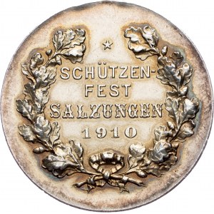 Germany, Shooting medal 1910, Salzungen