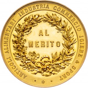 Italy, Medal 1898