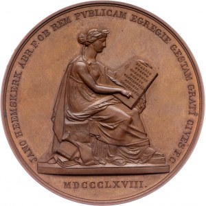 Netherlands, Medal 1868, J. Elion