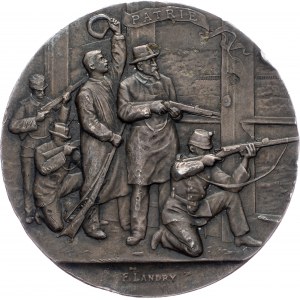 Switzerland, Shooting medal 1898, Neuchatel