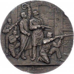 Switzerland, Shooting medal 1898, Neuchatel