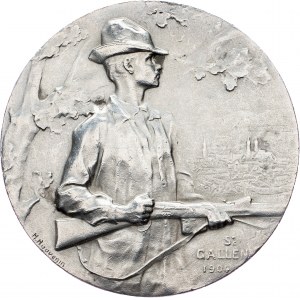 Switzerland, Shooting medal 1904, St. Gallen