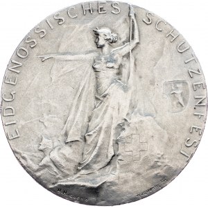 Switzerland, Shooting medal 1904, St. Gallen