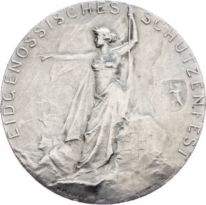 Switzerland, Shooting medal 1904, St. Gallen