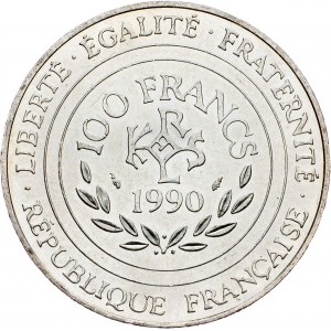 France, 100 Francs 1990, Pessac