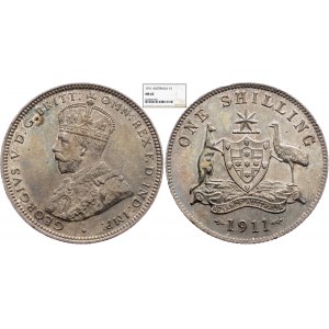 George V., 1 Shilling 1911, London