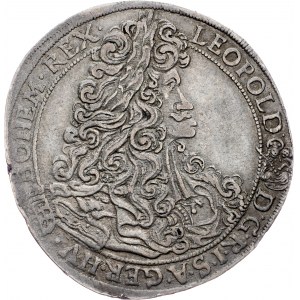 Leopold I., 1/2 Thaler 1703, NB, Nagybanya