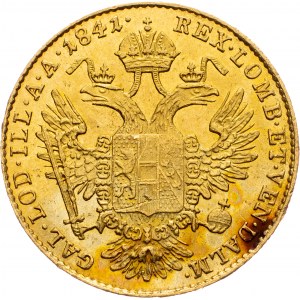 Ferdinand V., 1 Dukat 1841, B, Kremnitz