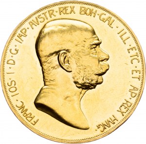 Franz Joseph I., 100 Krone 1908, Vienna