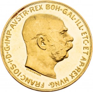 Franz Joseph I., 100 Krone 1909, Vienna