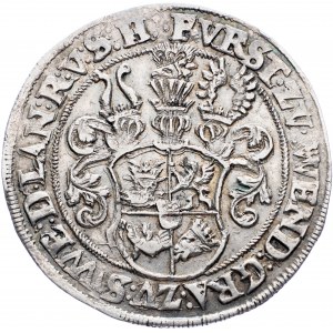 Mecklenburg-Güstrow, Johann Albrecht II., 1 Thaler 1621, Gnoien