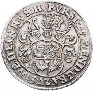 Mecklenburg-Güstrow, Johann Albrecht II., 1 Thaler 1621, Gnoien