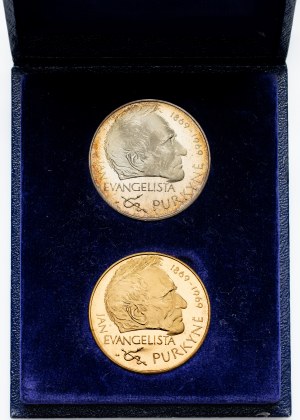 Czechoslovakia, Medal Set 1969, Artia, J. E. Purkyně