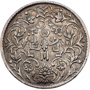 Szechuan, 1/4 Rupee 1904-12, Chengdu