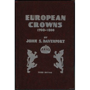 Davenport John S. - European Crowns 1700-1800, Galesburg 1971