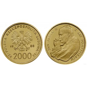 Poland, 2,000 zloty, 1988, Warsaw