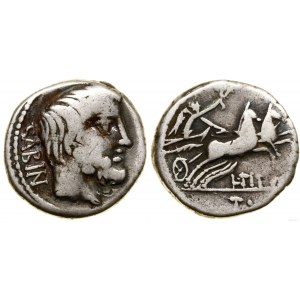 Římská republika, denár, 89 př. n. l., Řím
