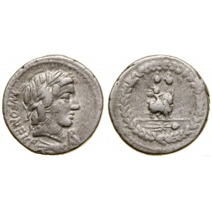 Římská republika, denár, 85 př. n. l., Řím