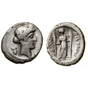 Römische Republik, Denar, 42 v. Chr., Rom