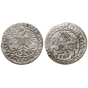 Polsko, litevský půlpenny, 1561, Vilnius