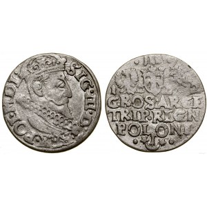 Polska, trojak, 1622, Kraków