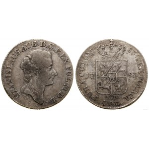 Polen, Zloty (4 Grosze), 1787 EB, Warschau