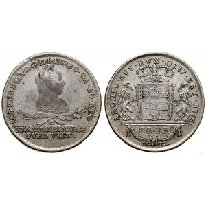 Polen, 30 krajcars (zwei Zloty), 1775 IC FA, Wien