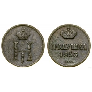 Polska, połuszka, 1853 BM, Warszawa