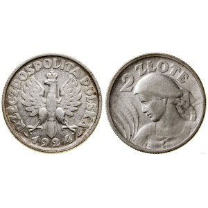 Polska, 2 złote, 1924, Paryż