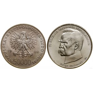 Polska, 50.000 złotych, 1988, Warszawa