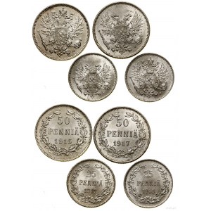Finlandia, zestaw 4 monet, Helsinki