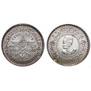 Maroko, 500 franków, 1956, Paryż