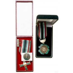III Rzeczpospolita Polska (od 1989), zestaw 4 odznak i odznaczeń