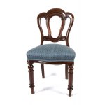 Group of 6 English Victorian Chairs - 19th century, made of mahogany wood. Height x width x depth: 90 x 52 x 42 cm. Item condition grading: **** good.