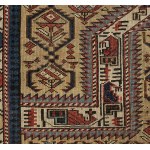 A Dagestan carpet - CAUCASUS, late 19th century, Dimensions: 130 x 110 cm. Item condition grading: **** good.