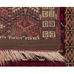 An Ensi carpet - TURKMENISTAN, late 19th century, Dimensions: 130 x 150 cm. Item condition grading: **** good.