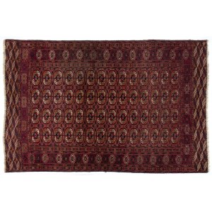 A Bukhara Tekke carpet - TURKMENISTAN, mid 20th century, Dimensions: 220 x 150 cm. Item condition grading: **** good.